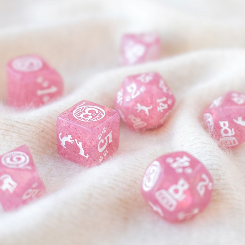 Набор кубиков Cats Modern Dice Set: Daisy - 5 - KUBIX 