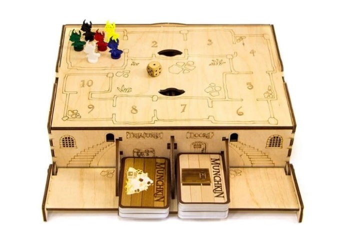 Настільна гра Органайзер для настільної гри Манчкін (Organizer Box for boardgame Munchkin), бренду Tower Rex - 4 - KUBIX 