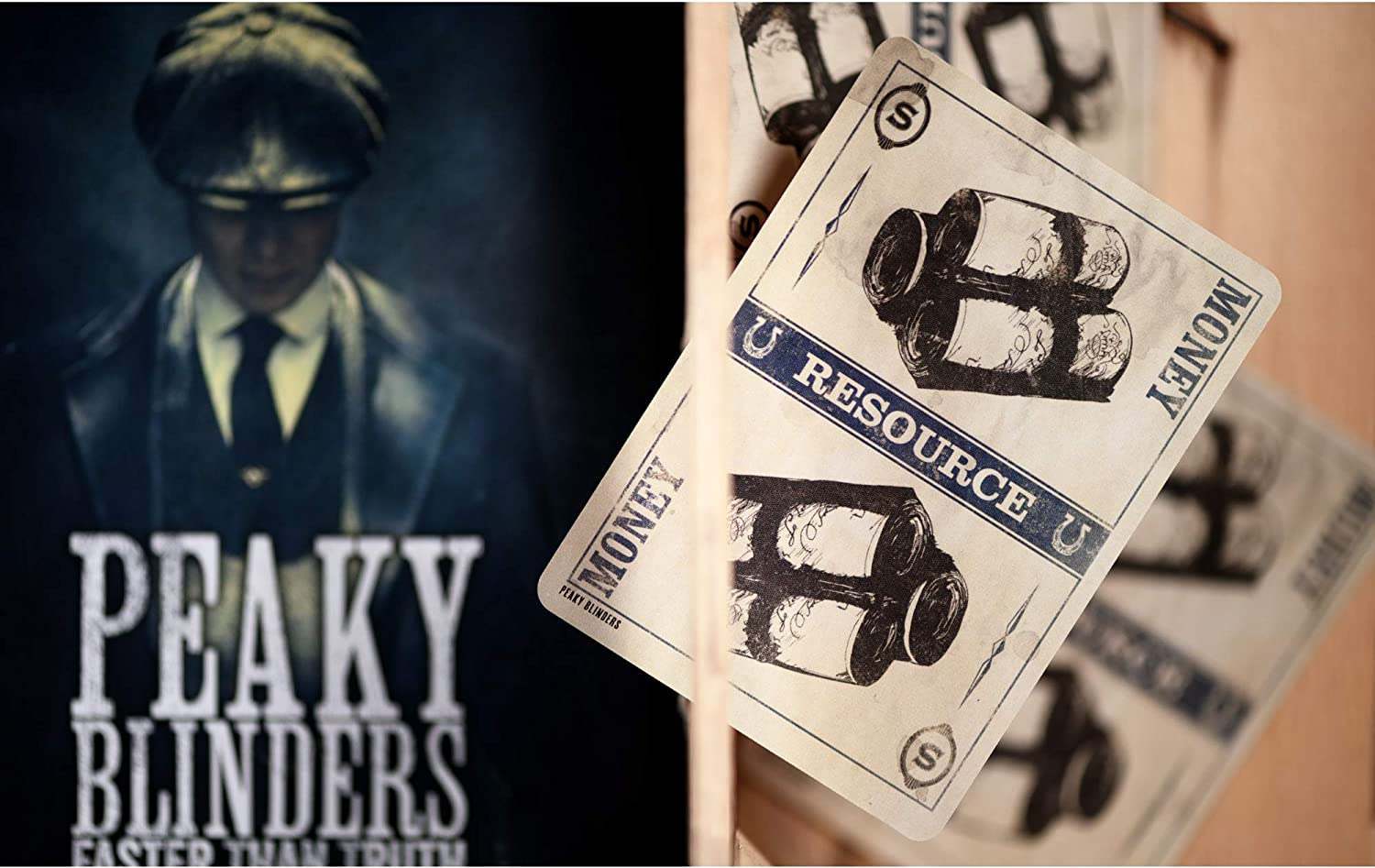 Настольная игра Peaky Blinders: Faster than Truth (Острые Картузы: Скорее, чем Правда) (EN), бренду Steamforged Games Ltd., для 3-6 гравців, час гри < 30мин. - 10 - KUBIX 