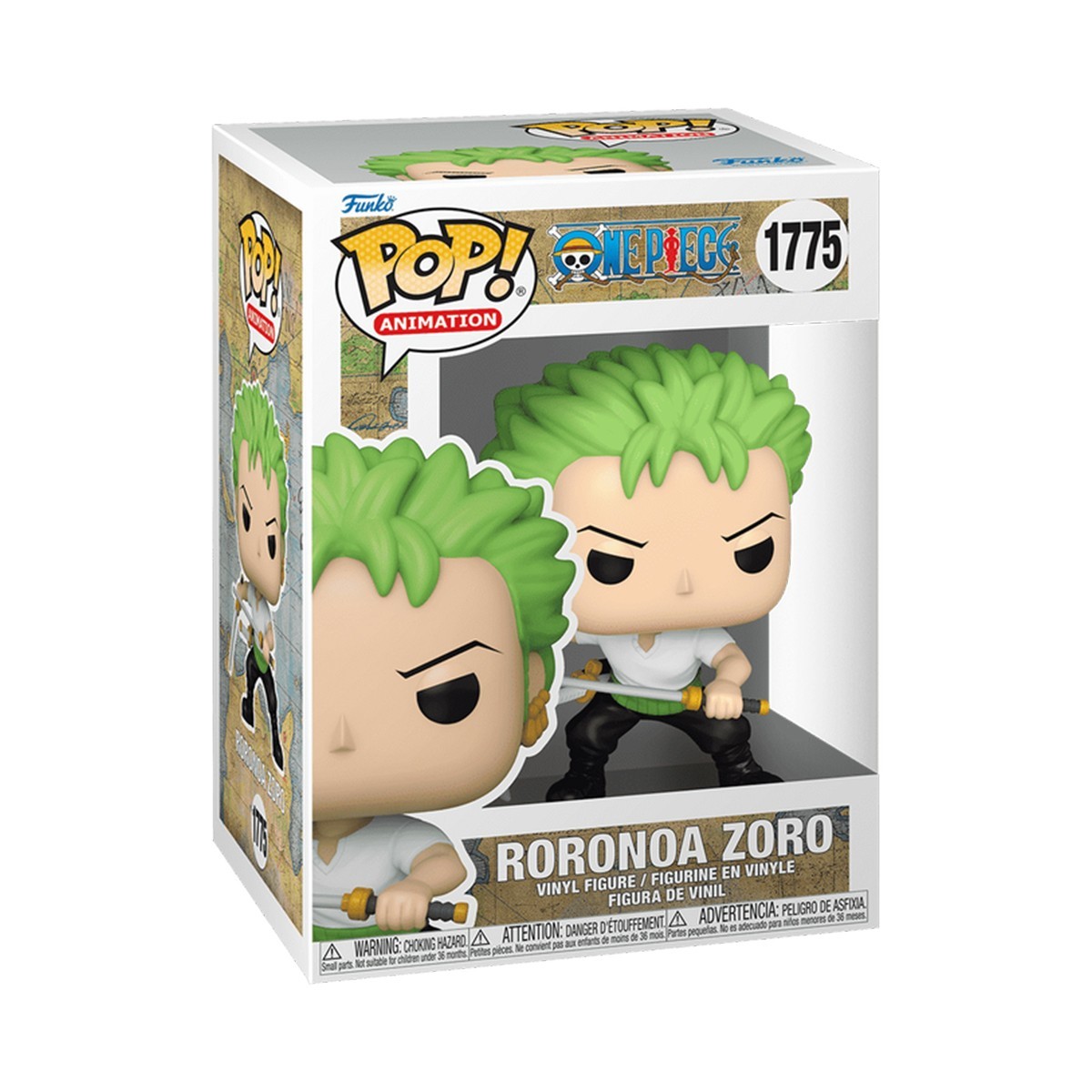 Ігрова фігурка Funko POP! Зоро (Roronoa Zoro) One Piece: #1775, бренду Funko - 2 - KUBIX 