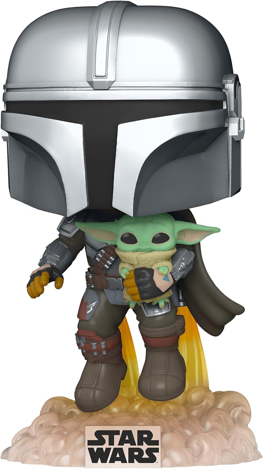 Игровая фигурка FUNKO POP! Мандалорец с Малышом (The Mandalorian) Star Wars #402, бренду Funko - KUBIX