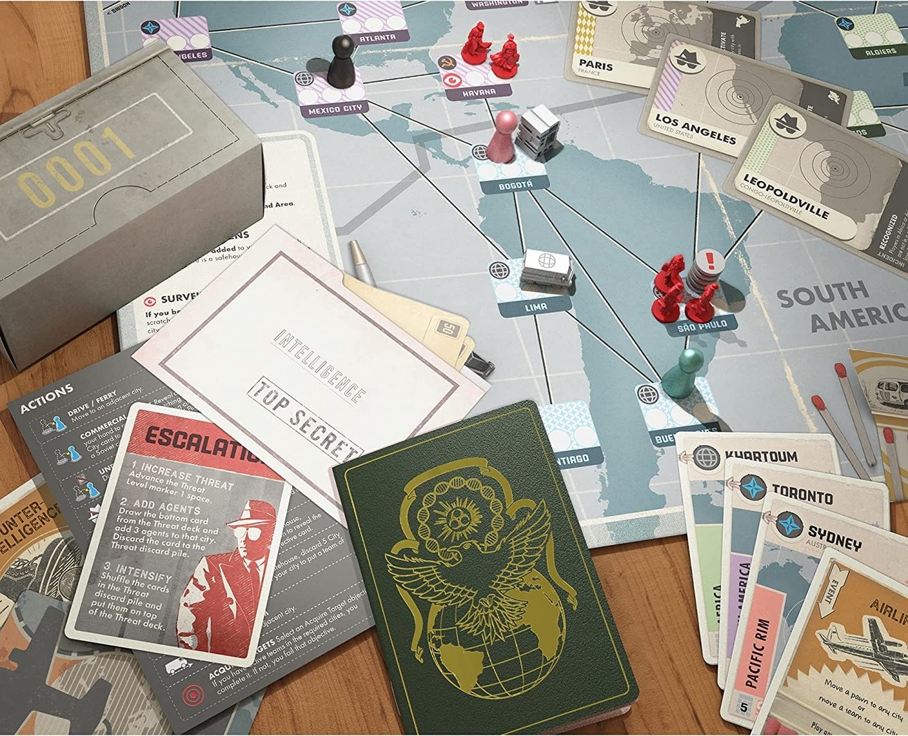 Настільна гра Pandemic: Legacy. Season Zero (Пандемія Легасі Сезон 0) (EN), для 2-4 гравців, час гри < 60хв. - 4 - KUBIX 