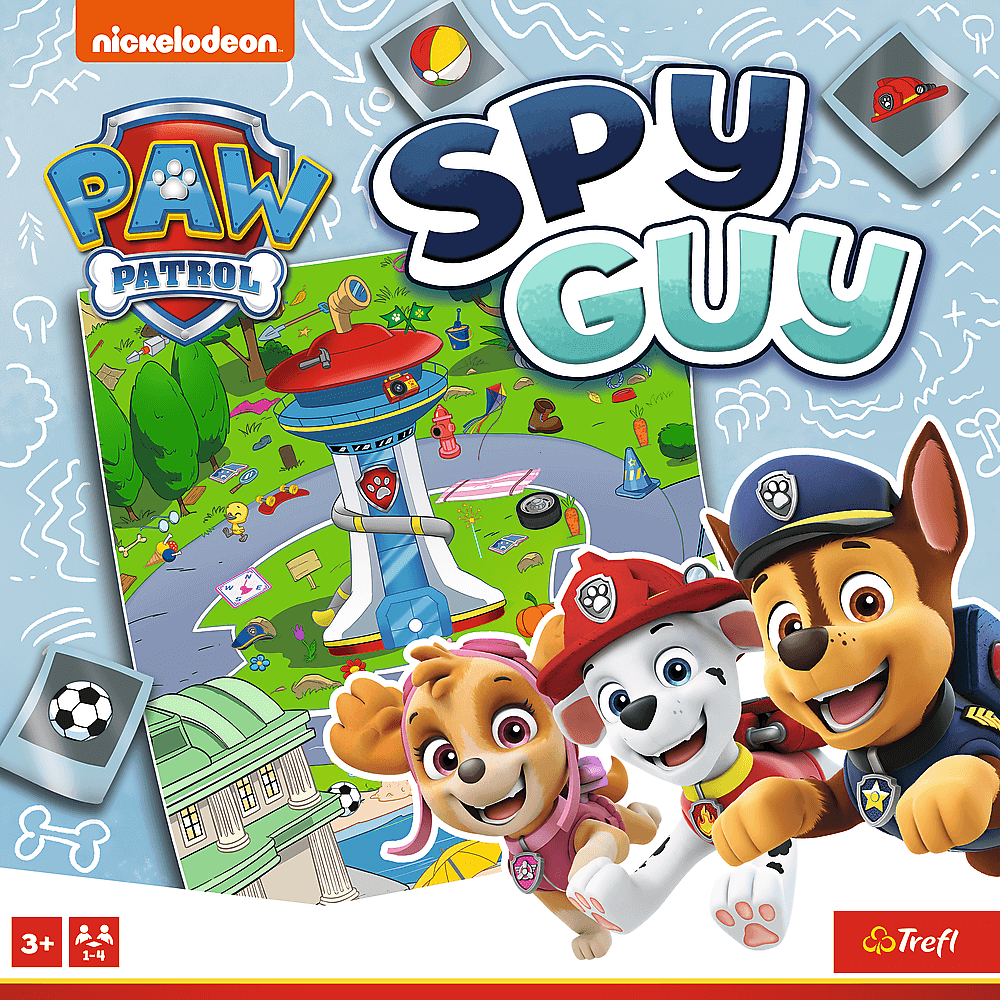 Настільна гра Шпигун. Щенячий патруль (Spy Guy. Paw Patrol), бренду Trefl, для 1-4 гравців, час гри < 30хв. - 5 - KUBIX 