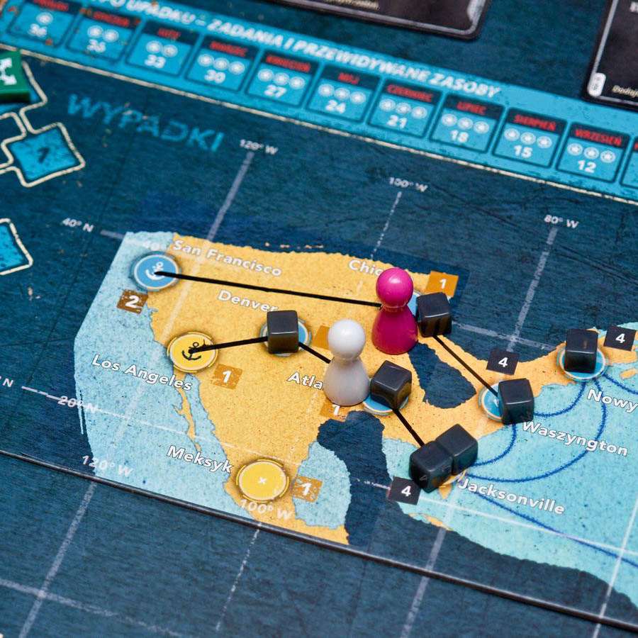 Настольная игра Pandemic: Legacy. Season 2 (Black Version) (Пандемия Легаси Сезон 2 (черная коробка)) (EN), для 2-4 гравців, час гри < 60мин. - 4 - KUBIX 