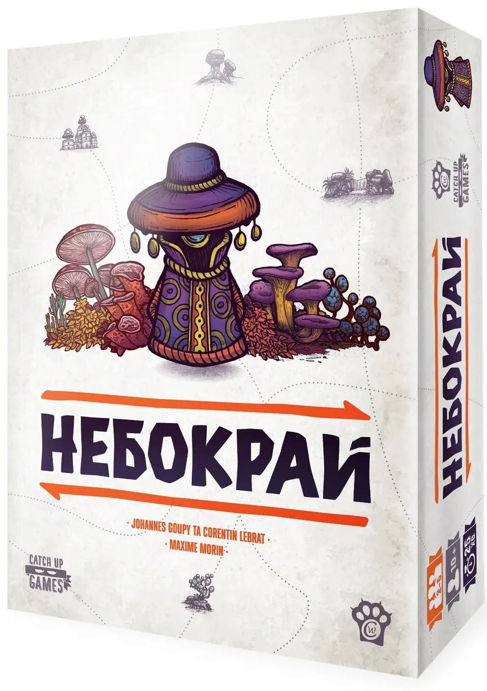 Настільна гра Небокрай (Faraway), бренду Woodcat, для 2-6 гравців, час гри < 30хв. - 4 - KUBIX 