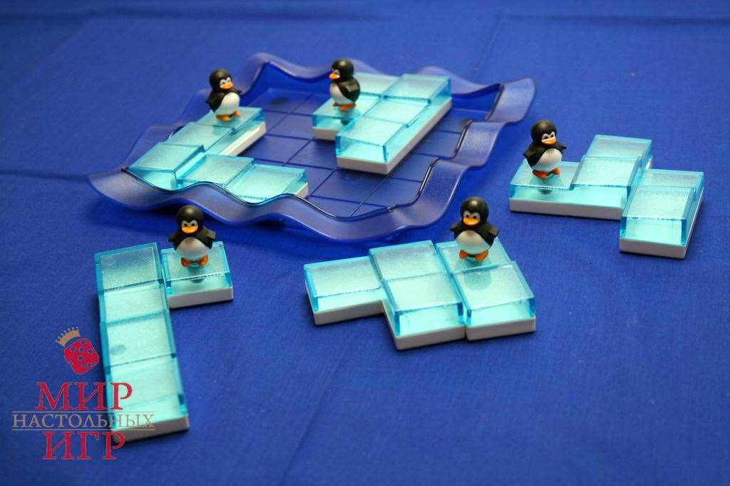 Настольная игра Пингвины на льду (Penguins on Ice), бренду Smart Games, для 1-1 гравців, час гри < 30мин. - 8 - KUBIX 