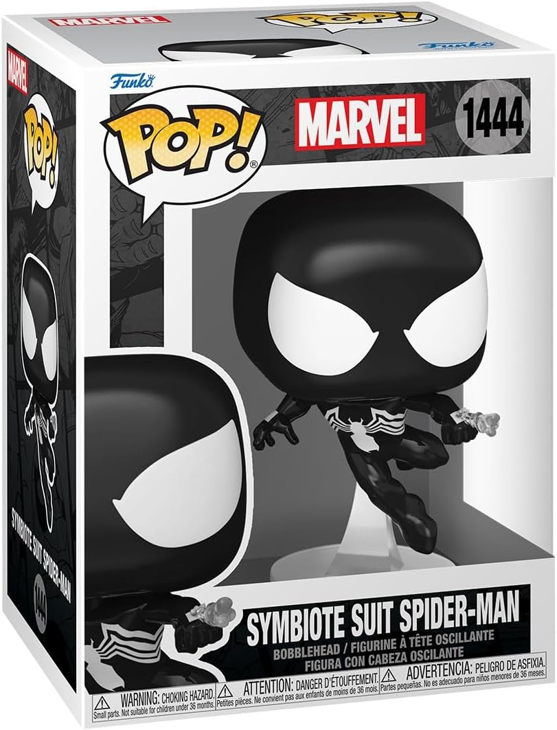 Ігрова фігурка FUNKO POP! Людина-Павук у костюмі Симбіота (Symbiote Spider-Man) Marvel #593, бренду Funko - KUBIX