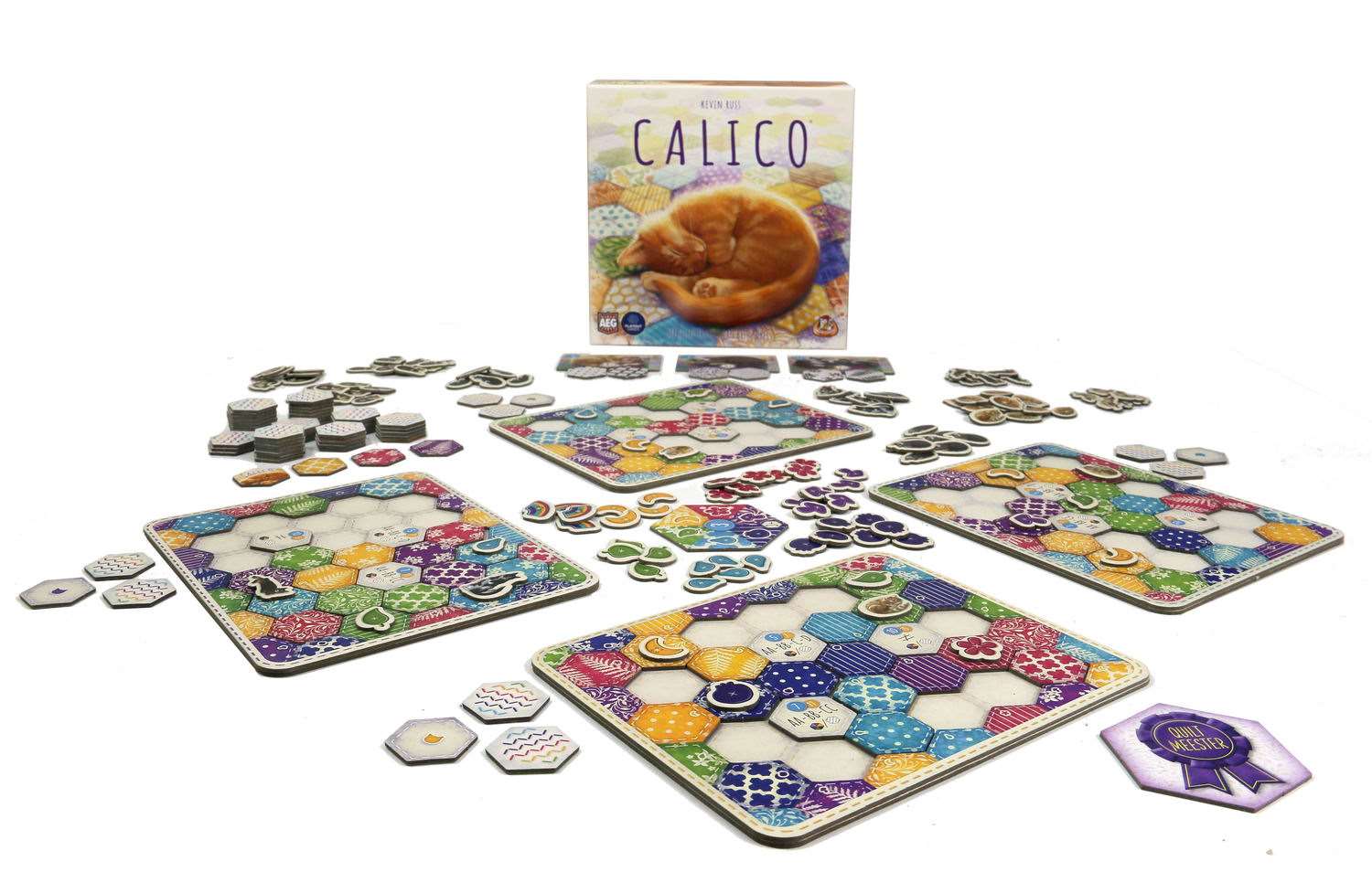 Настольная игра Калико (Calico), бренду Lord of Boards, для 1-4 гравців, час гри < 30мин. - 3 - KUBIX 