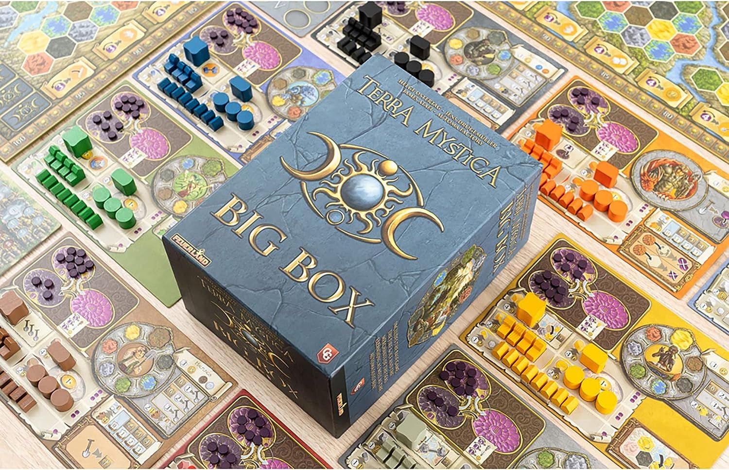 Настільна гра Terra Mystica: Big Box (Террамістика Велика коробка) (EN), для 1-5 гравців, час гри < 30хв. - 3 - KUBIX 