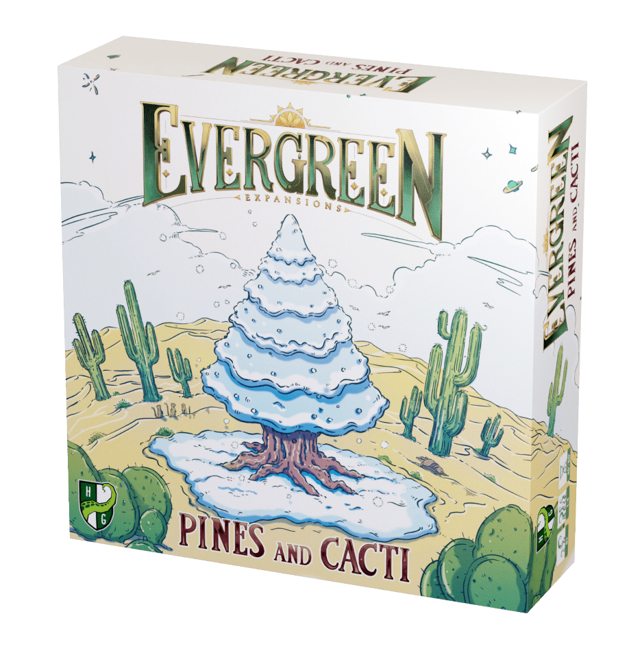 Настольная игра Evergreen: Pines and Cacti, бренду Games 7Days, для 1-4 гравців, час гри < 60мин. - 7 - KUBIX 