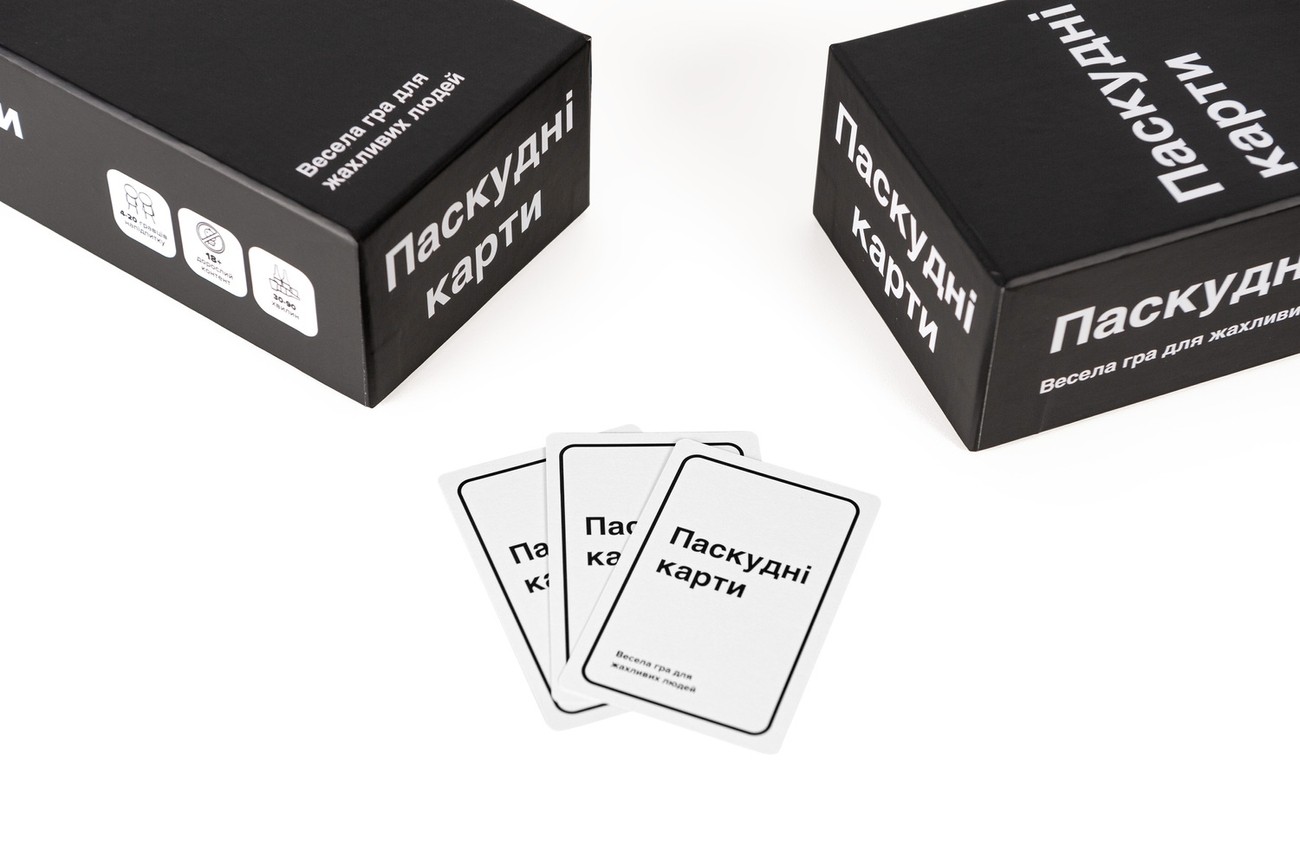Настільна гра Паскудні карти (Cards Against Humanity), бренду Мадярочка, для 4-12 гравців, час гри < 30хв. - 7 - KUBIX 