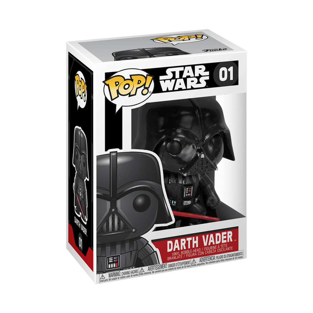 Ігрова Фігурка Funko Pop! Дарт Вейдер (Darth Vader) Star Wars: A New Hope: #, бренду Funko - 2 - KUBIX 