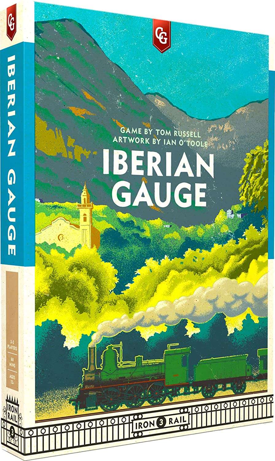 Настільна гра Iberian Gauge (Іберійська колія) (EN), бренду Capstone Games, для 3-5 гравців, час гри < 60хв. - KUBIX