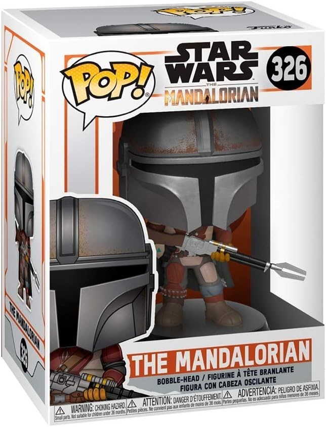 Ігрова фігурка FUNKO POP! Мандалорець (Mandalorian) Star Wars #326, бренду Funko - 2 - KUBIX 