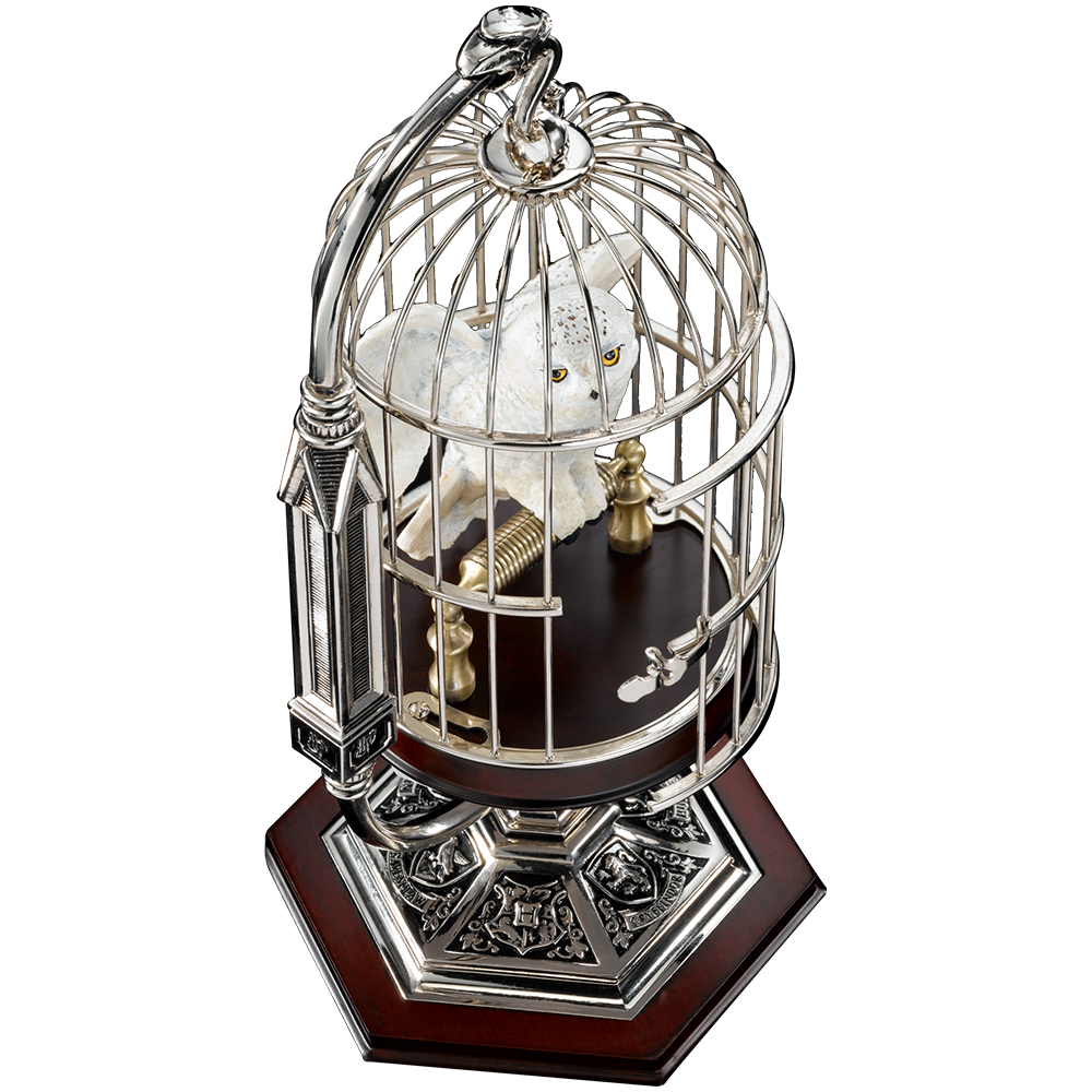 Фігурка Хедвіг у її клітці. Гаррі Поттер (Miniature Hedwig and Cage. HARRY POTTER) - 2 - KUBIX 