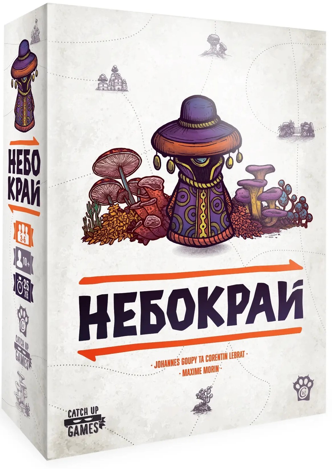 Настольная игра Небосвод (Faraway), бренду Woodcat, для 2-6 гравців, час гри < 30мин. - KUBIX