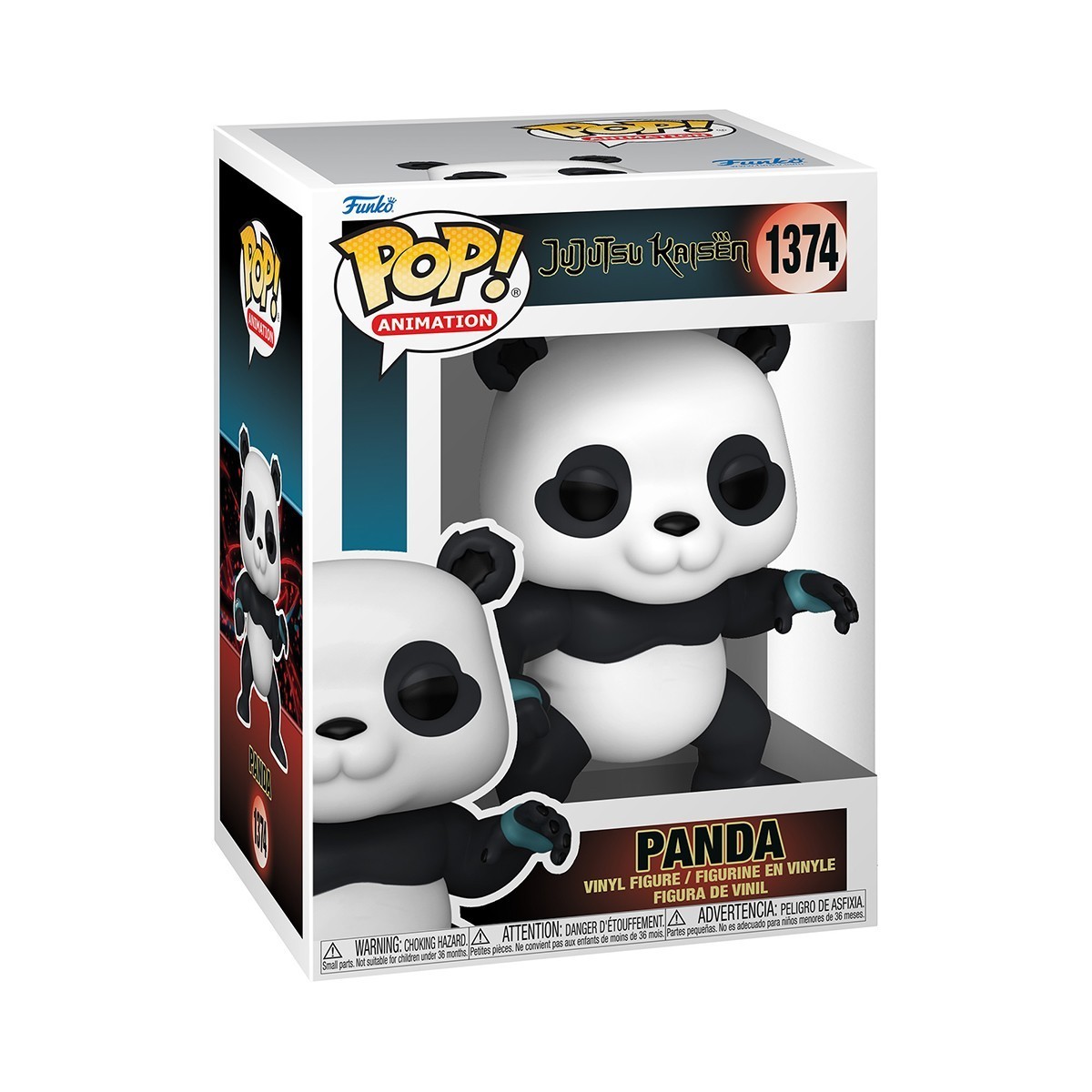 Игровая фигурка FUNKO POP! ПАНДА (Panda) Jujutsu Kaisen #1374, бренду Funko - 4 - KUBIX 