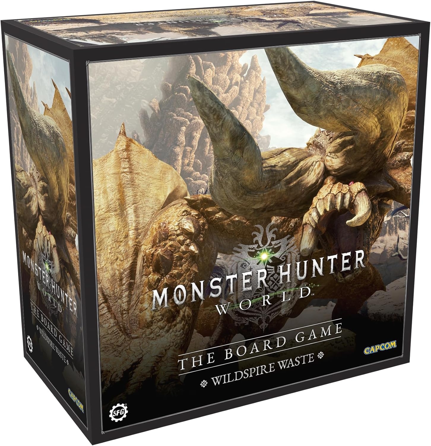 Настільна гра Monster Hunter World: The Board Game. Wildspire Waste (EN), бренду Steamforged Games Ltd., для 1-4 гравців, час гри > 60хв. - KUBIX