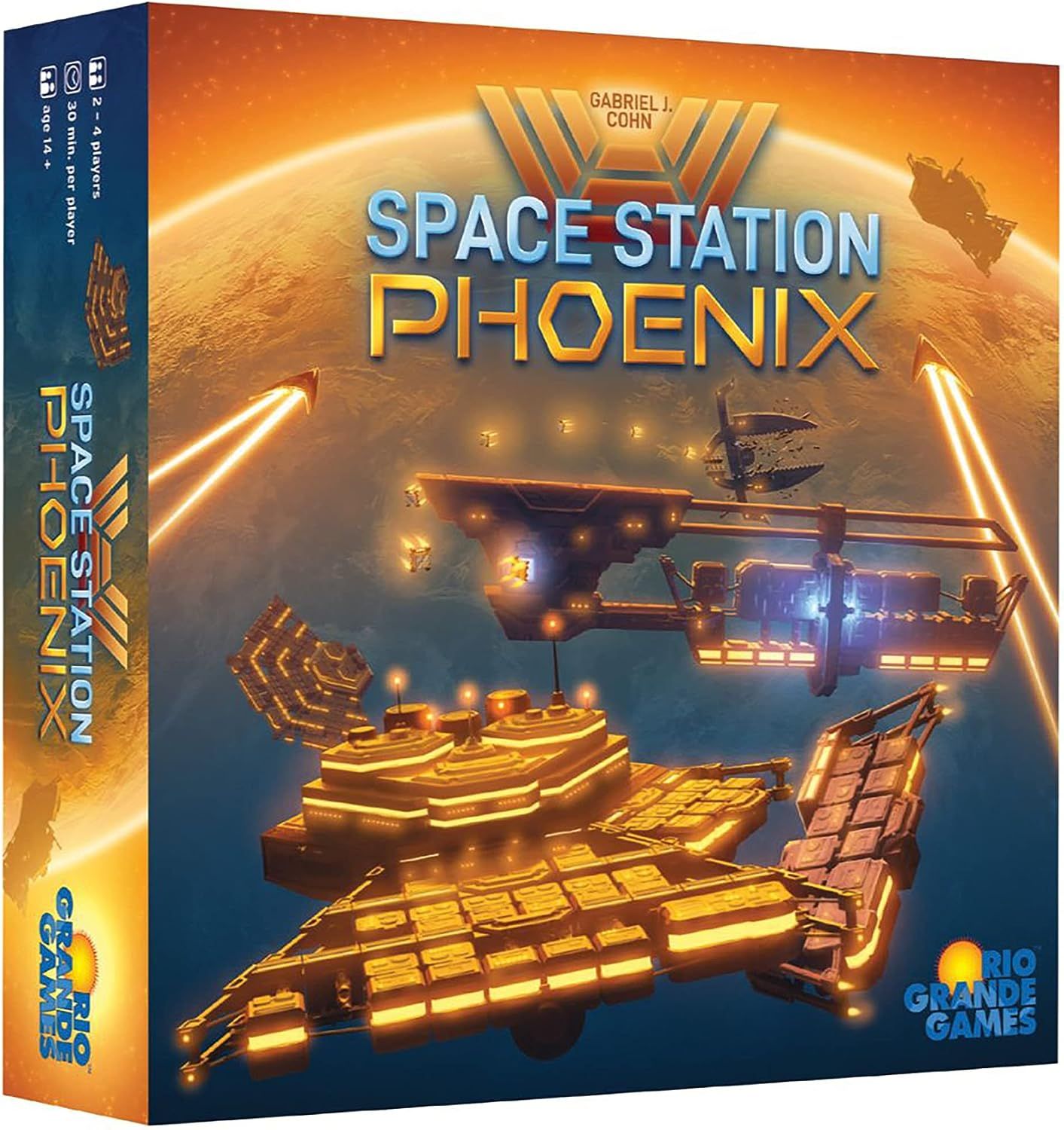 Настольная игра Space Station Phoenix (Космическая станция Феникс) (EN), для 2-4 гравців, час гри > 60мин. - KUBIX