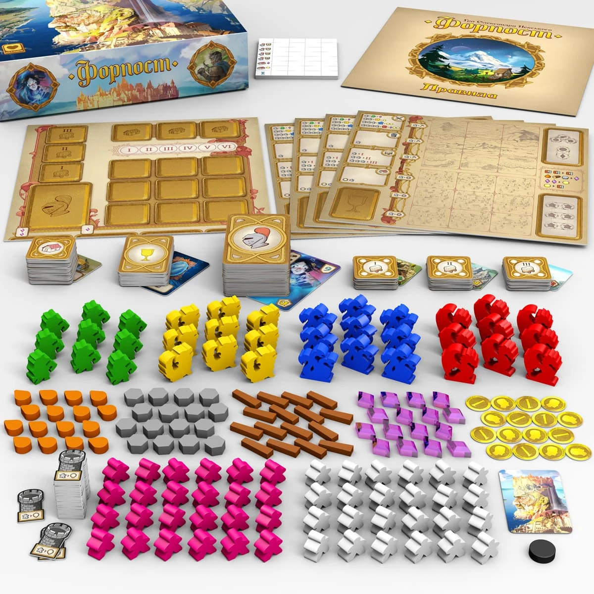 Настольная игра Форпост (Settlement), бренду IGAMES, для 1-4 гравців, час гри < 60мин. - 3 - KUBIX 