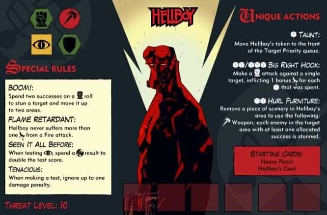 Настольная игра Hellboy. The Board Game (Хеллбой) (EN), для 1-4 гравців, час гри < 60мин. - 3 - KUBIX 