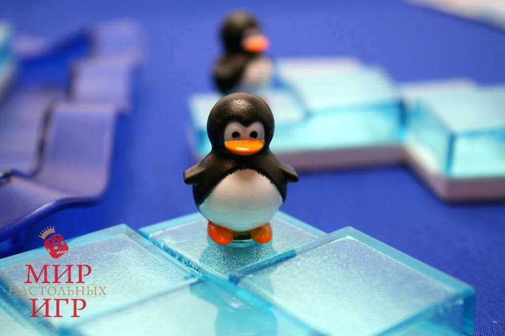 Настільна гра Пінгвіни на льоду (Penguins on Ice), бренду Smart Games, для 1-1 гравців, час гри < 30хв. - 9 - KUBIX 