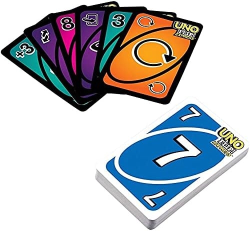 Настольная игра Uno Flip Express (Двойная игра Экспресс), бренду Mattel, для 2-4 гравців, час гри < 30мин. - 2 - KUBIX 