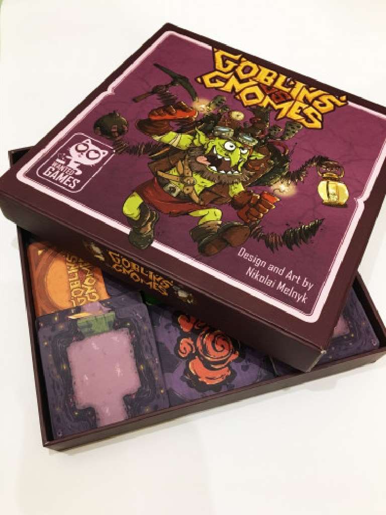 Настільна гра Гобліни проти Гномів (Goblins vs Gnomes), бренду Wanted Games, для 3-8 гравців, час гри < 30хв. - 2 - KUBIX 