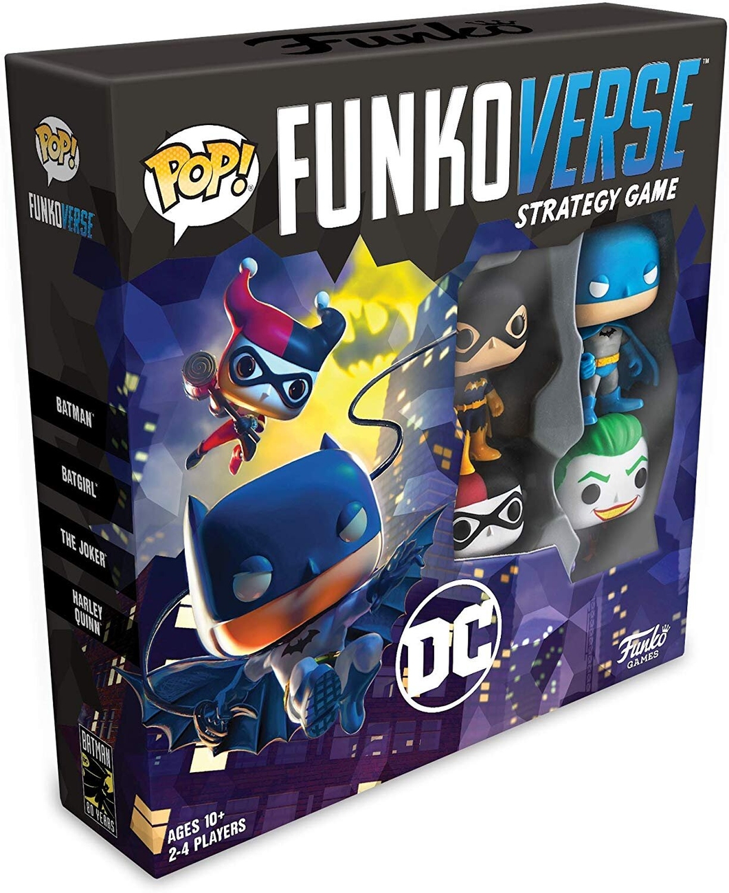 Настільна гра Funkoverse Strategy Game: DC 100 4 Pack (EN), бренду Funko, для 2-4 гравців, час гри < 30хв. - 3 - KUBIX 