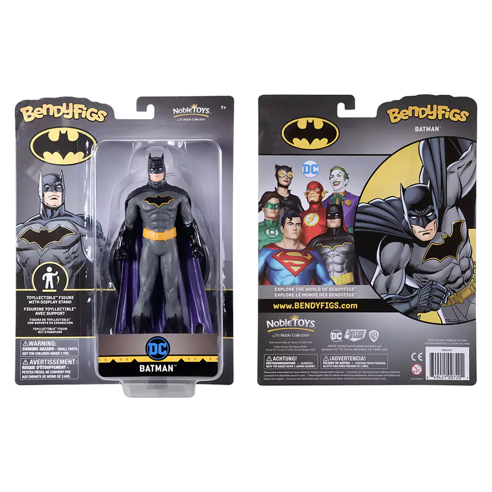 Фигурка Бэтмен (DC COMICS Batman. Comic Bendyfig) - 3 - KUBIX 