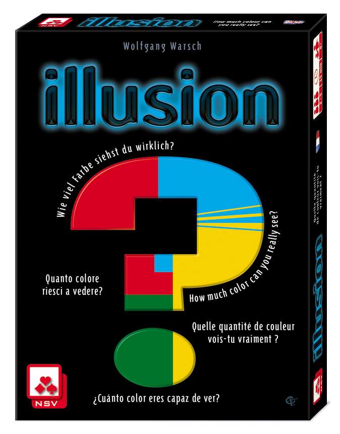 Настільна гра Ілюзія (Illusion), бренду YellowBox, для 2-5 гравців, час гри < 30хв. - KUBIX