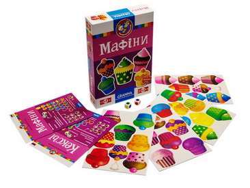 Настольная игра Мафины, бренду Granna, для 2-5 гравців, час гри < 30мин. - 3 - KUBIX