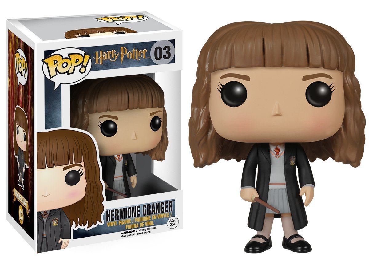 Игровая фигурка FUNKO POP! Гермиона Грейнджер с палочкой (Hermione Granger) Harry Potter #03, бренду Funko - 2 - KUBIX 