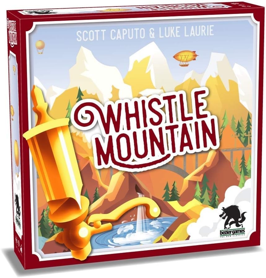 Настольная игра Whistle Mountain (Свистящие горы) (EN), для 2-4 гравців, час гри > 60мин. - KUBIX