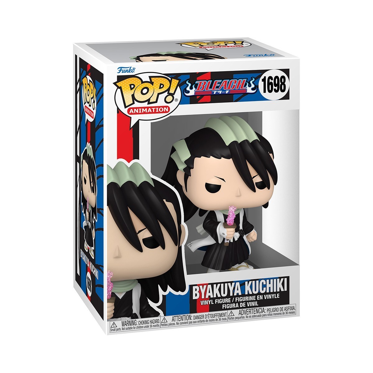 Ігрова фігурка Funko POP! Б'якуя Кучікі (Byakuya Kuchiki) Bleach: #1698, бренду Funko - 3 - KUBIX 