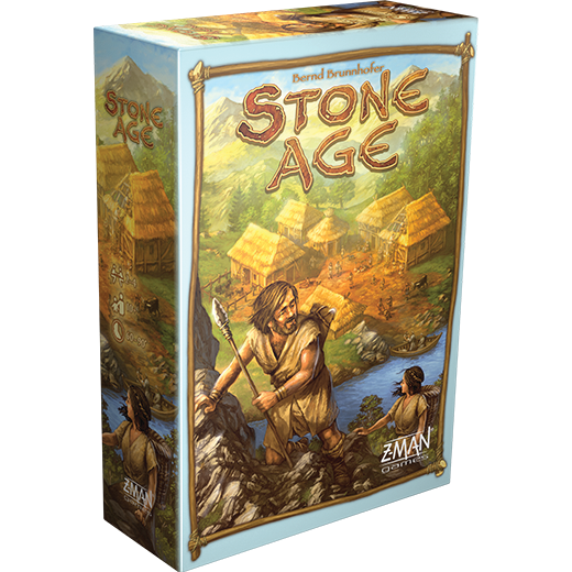 Настільна гра Stone Age (Кам'яний вік) (EN), для 2-4 гравців, час гри < 60хв. - KUBIX