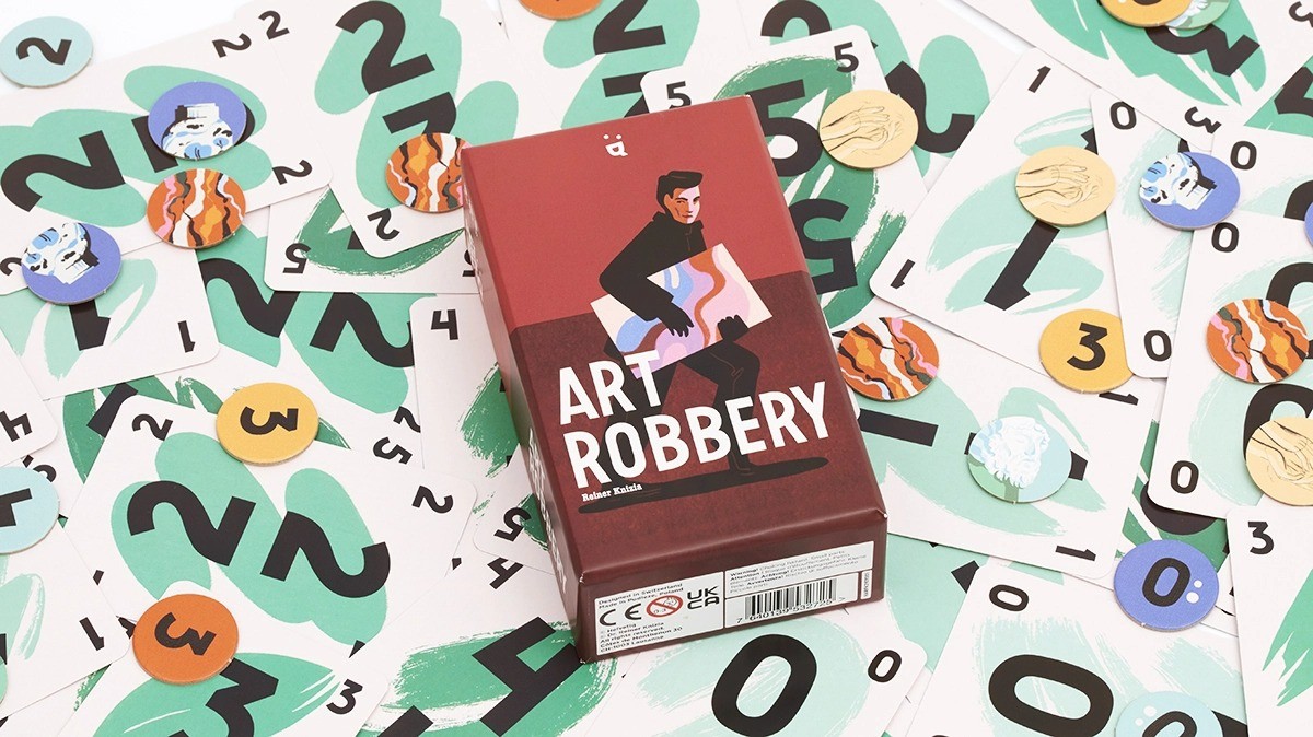 Настільна гра Вкрадене мистецтво (Art Robbery), бренду Pakufuda, для 2-5 гравців, час гри < 30хв. - 4 - KUBIX 