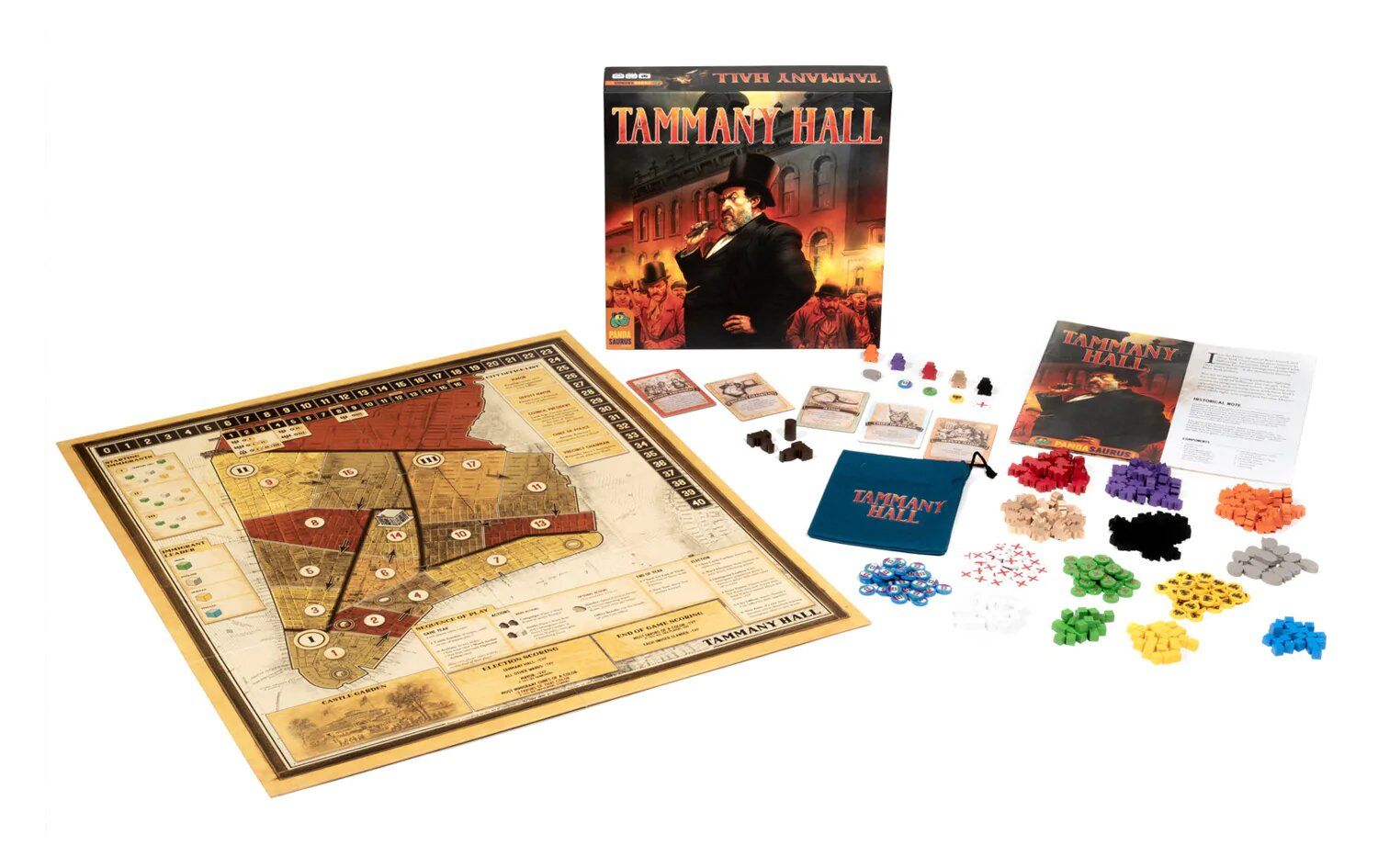 Настольная игра Tammany Hall New Edition (Таммани-холл) (EN), для 3-5 гравців, час гри > 60мин. - 3 - KUBIX 