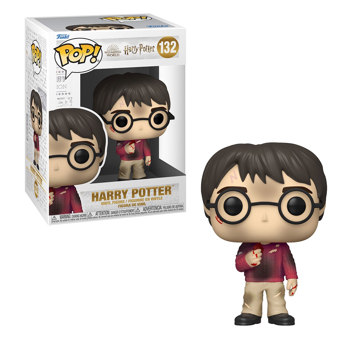 Ігрова фігурка Funko Pop! Гаррі Поттер з каменем (Harry Potter The Sorcerer's Stone): #132, бренду Funko - 2 - KUBIX 