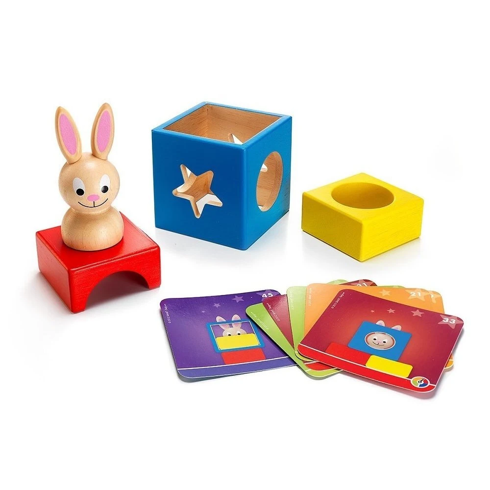 Настільна гра Кролик БУ (Bunny Boo), бренду Smart Games, для 1-1 гравців, час гри < 30хв. - 2 - KUBIX 