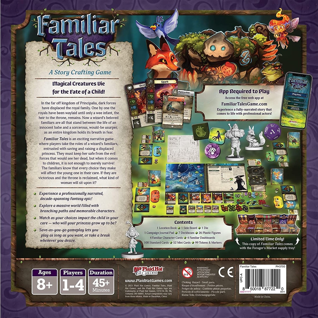 Настольная игра Familiar Tales (Фамильяры. Семейные истории) (EN), для 1-4 гравців, час гри > 60мин. - 2 - KUBIX 