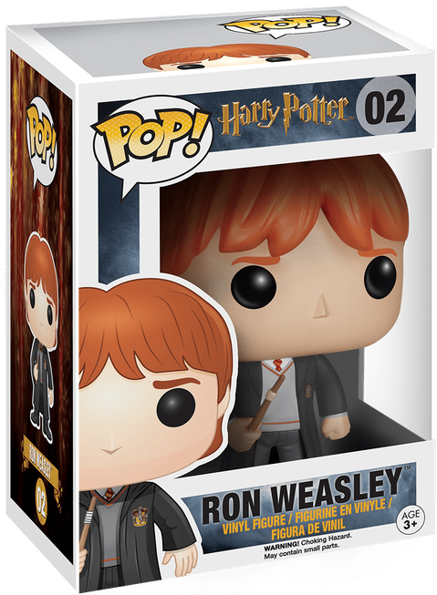 Игровая фигурка FUNKO POP! Рон Уизли (Ron Weasley) Harry Potter #02, бренду Funko - 3 - KUBIX 