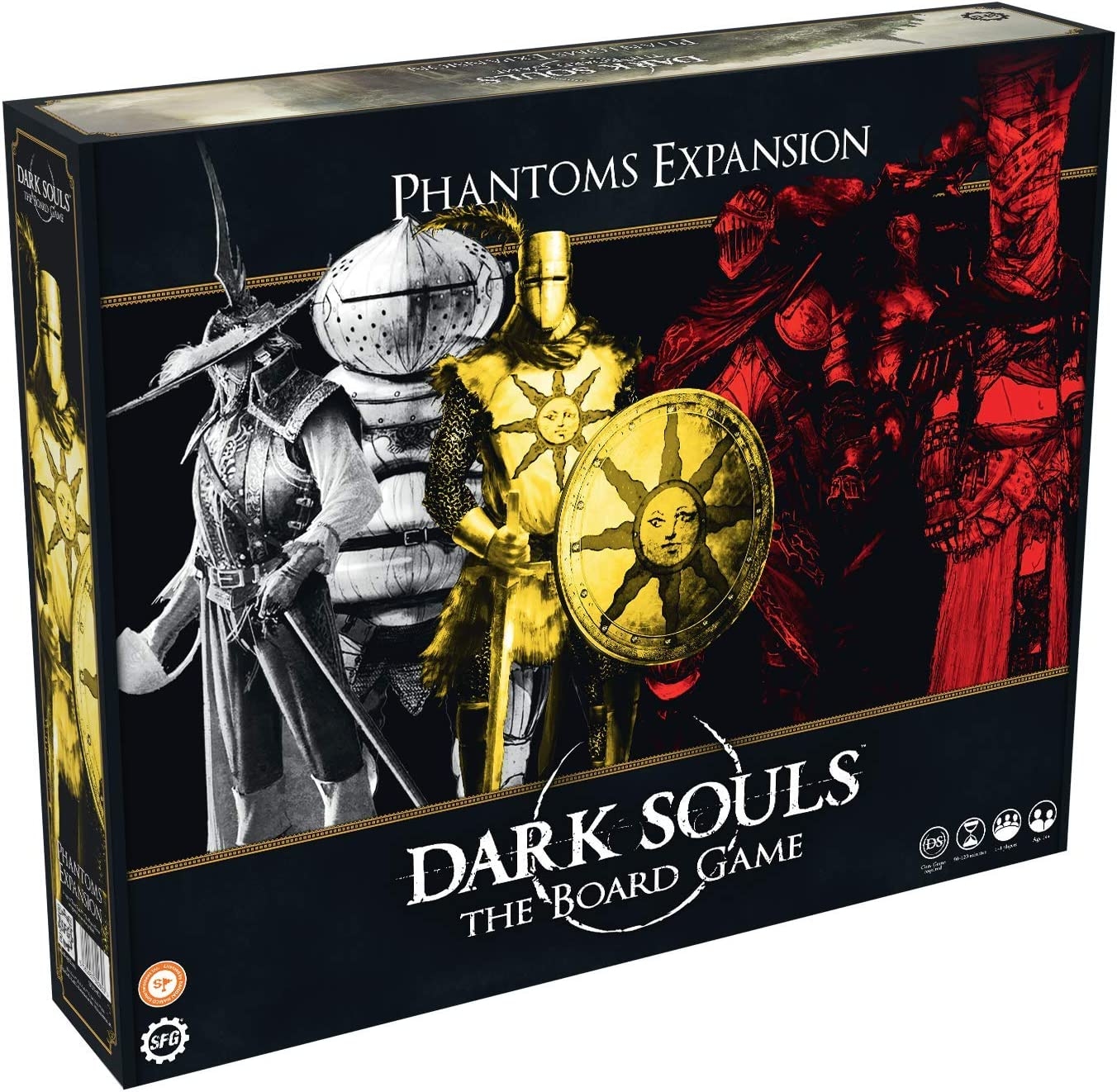 Настільна гра Темні душі: Доповнення Привиди (Dark Souls: The Board Game. Phantoms Expansion) (EN), бренду Steamforged Games Ltd., для 1-4 гравців, час гри > 60хв. - KUBIX