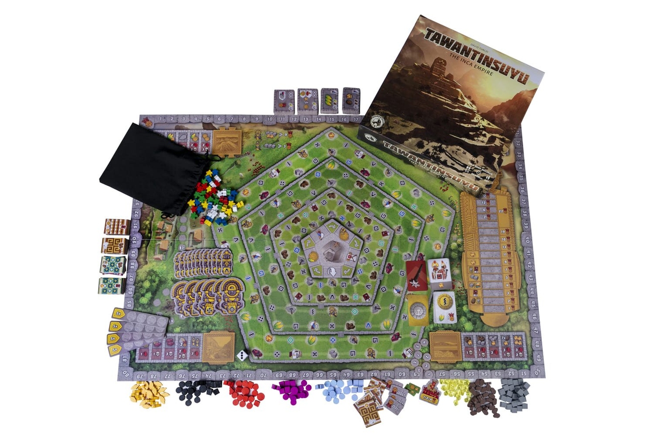 Настільна гра Tawantinsuyu: The Inca Empire (Тауантінсую: Імперія Інків) (EN), бренду Board and Dice, для 1-4 гравців, час гри > 60хв. - 7 - KUBIX 