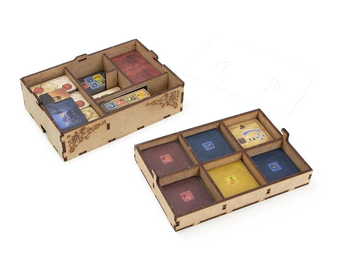 Настольная игра Органайзер для настольной игры Истанбул Big Box (Organizer for boardgame Istanbul Big Box), бренду Tower Rex - 5 - KUBIX 