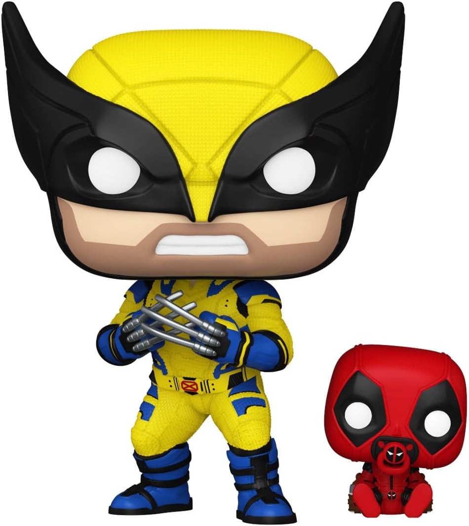 Игровая фигурка FUNKO POP! Росомаха с Бебипулом (Deadpool & Wolverine) Marvel #1403, бренду Funko - 2 - KUBIX 