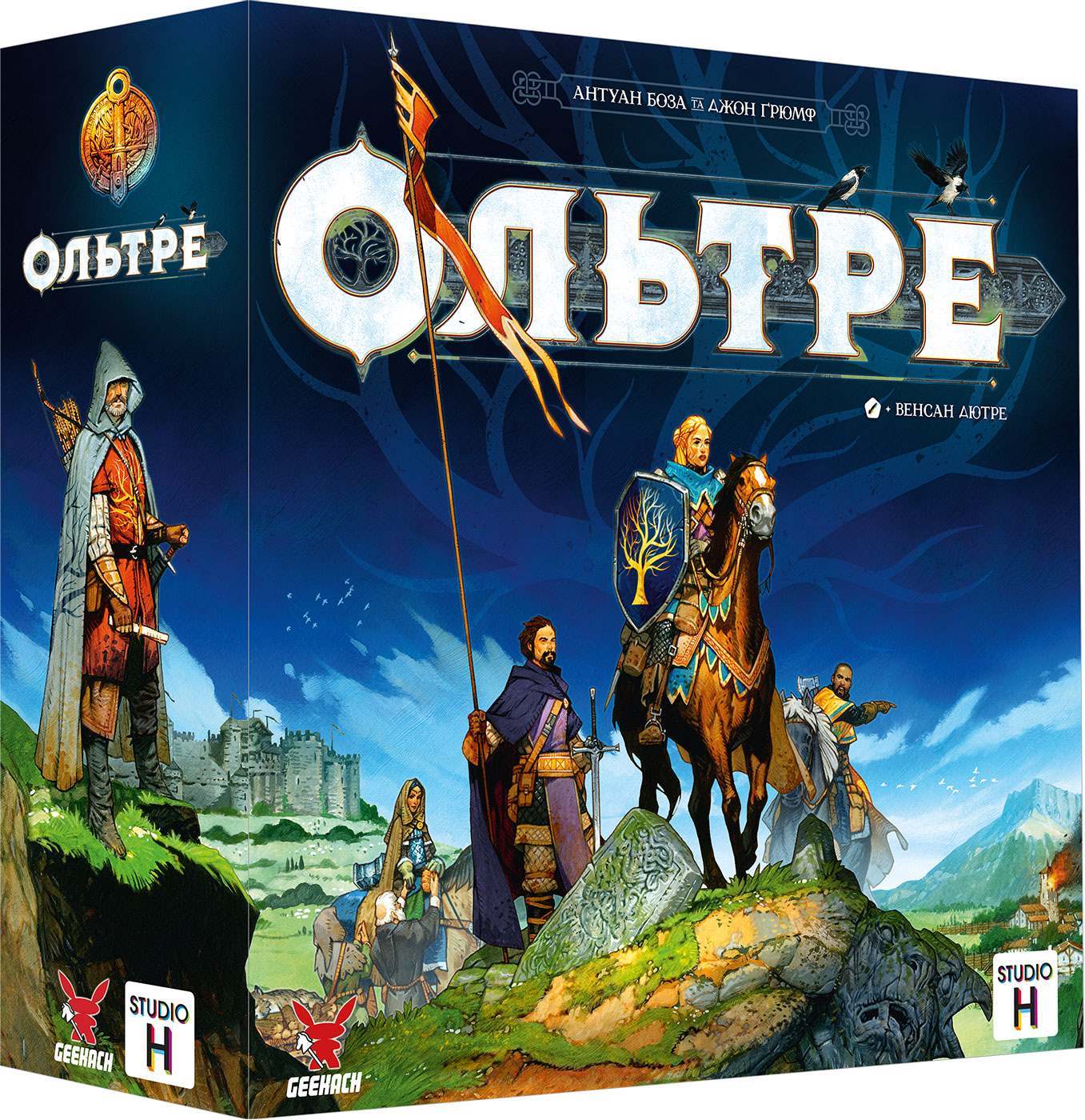 Настольная игра Ольтре (Oltréé), бренду Geekach Games, для 2-4 гравців, час гри < 60мин. - KUBIX