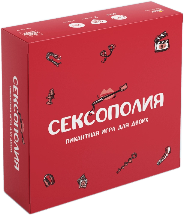 Настільна гра Сексополія (RU), бренду Fun Games Shop, для 2-2 гравців - KUBIX