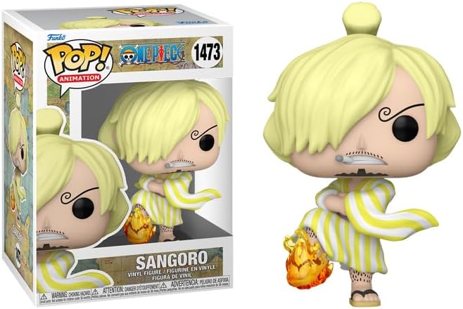 Игровая фигурка FUNKO POP! Сангоро (Sangoro) One Piece #1473, бренду Funko - 2 - KUBIX 