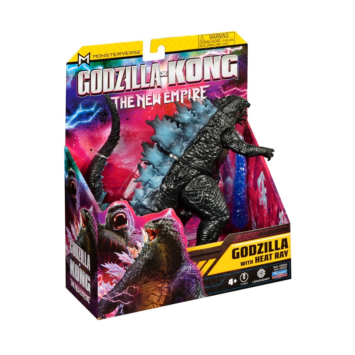 Фігурка GODZILLA X KONG – ҐОДЗІЛЛА (15 cm), бренду Godzilla vs. Kong - 4 - KUBIX 